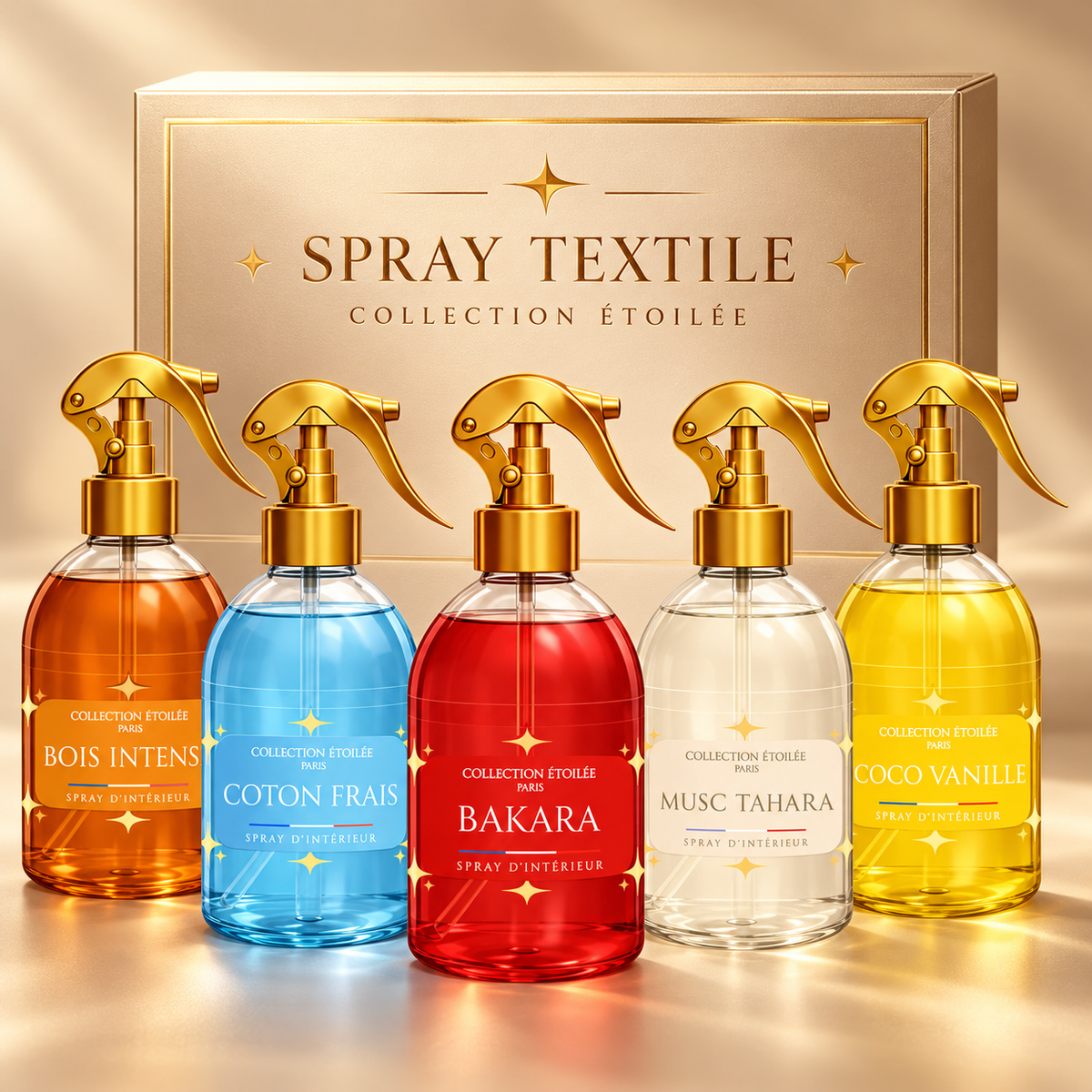 LOT 80 SPRAYS - COLLECTION ÉTOILÉE